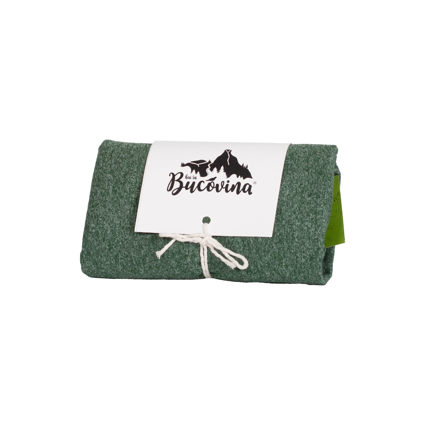 Tricou Hai in Bucovina Blend barbati space green/white