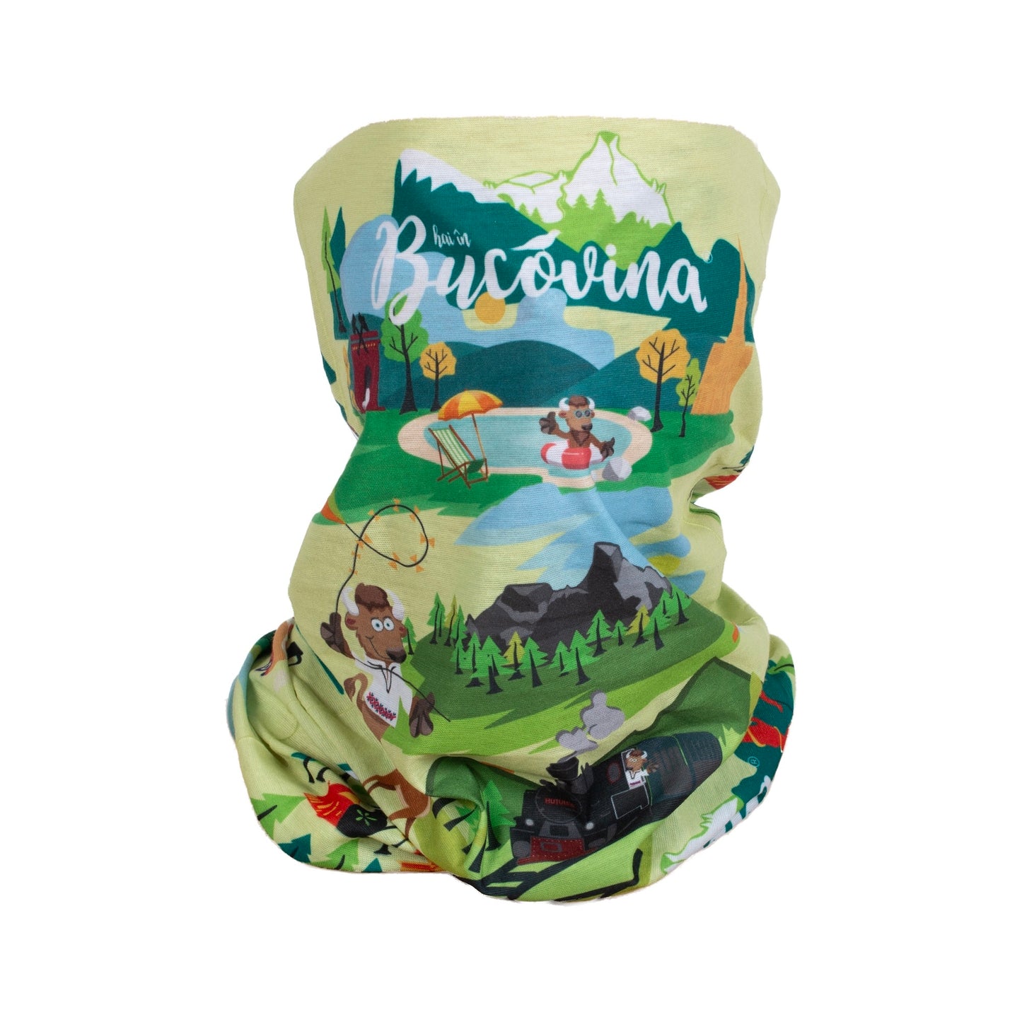 Esarfa multifunctionala Bucovinel Original unisex