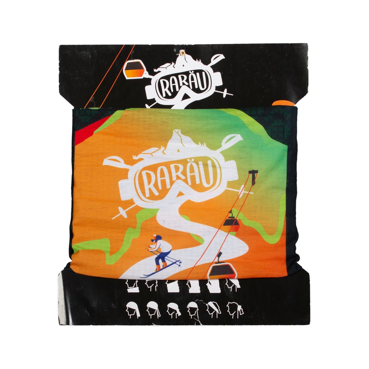 Esarfa multifunctionala Rarau Ski Original unisex