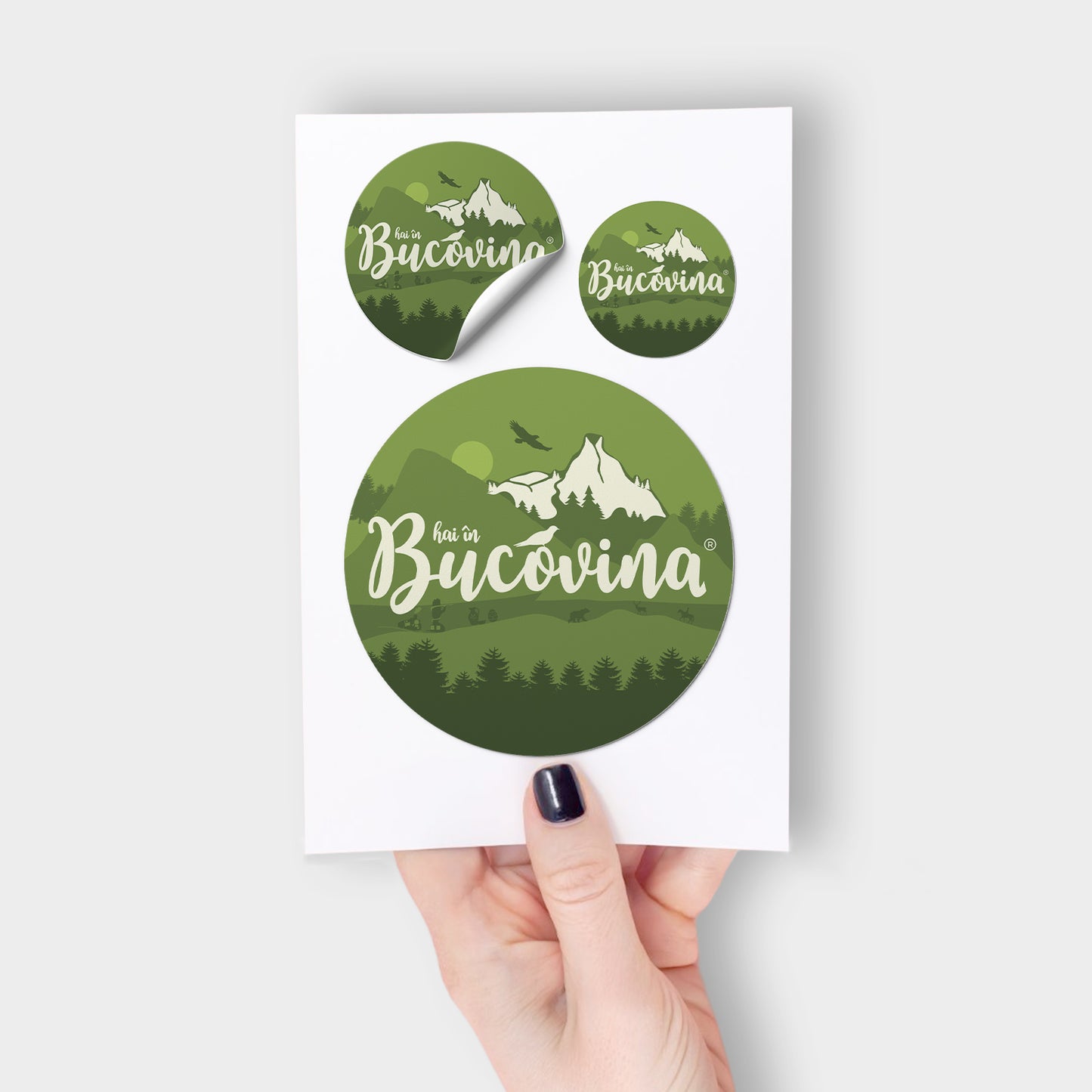 Sticker Pack Hai in Bucovina Peisaj