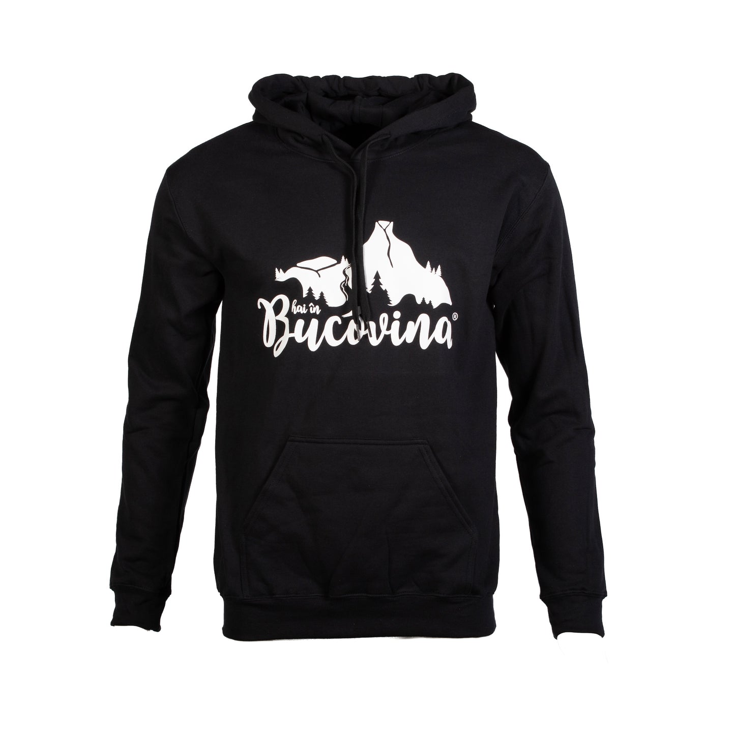 Hanorac Hai in Bucovina Clasic unisex black