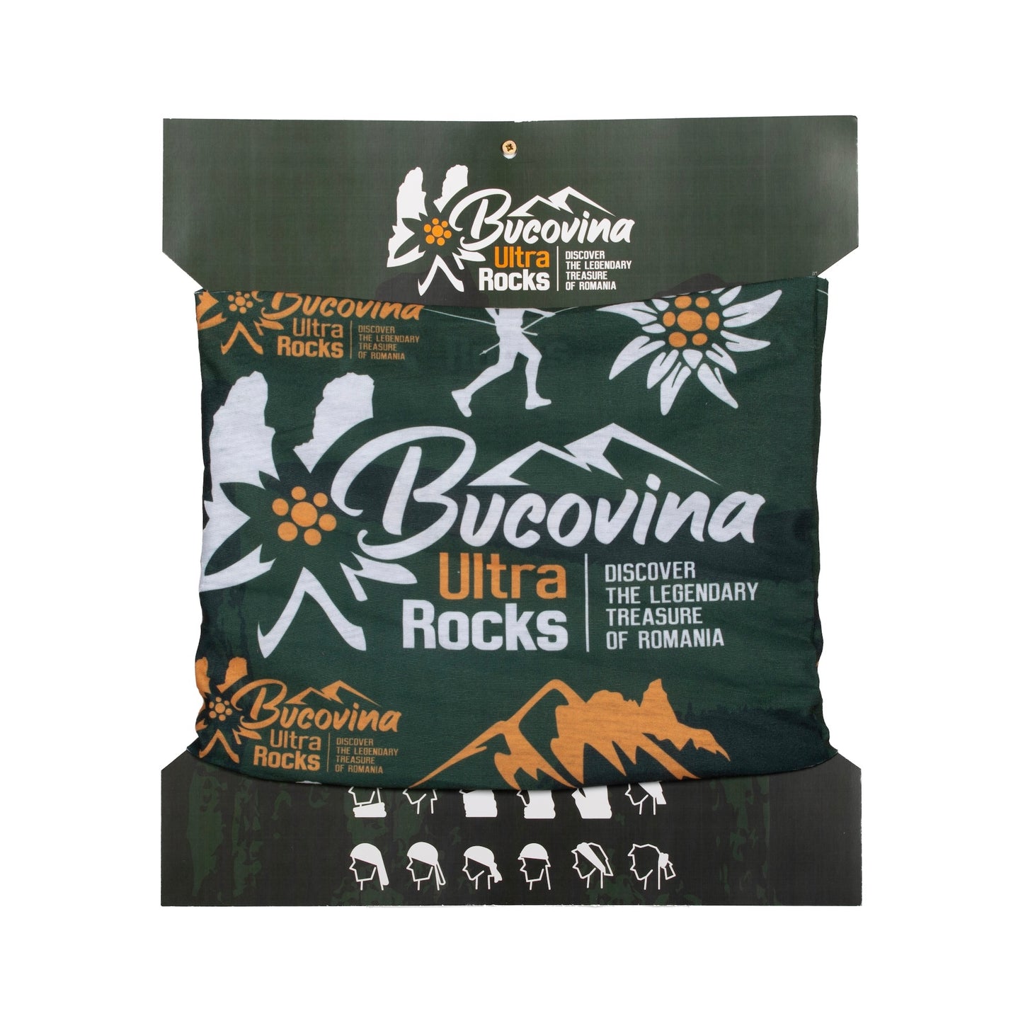 Esarfa multifunctionala Bucovina Ultra Rocks Original unisex